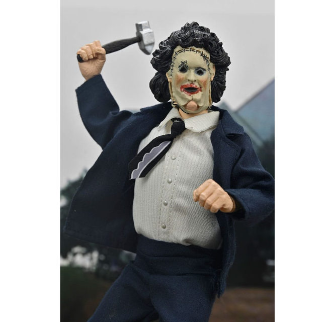 Texas Chainsaw Massacre Clothed Action Figure Leatherface (Pretty Woman Mask) 50th Anniversary 20cm