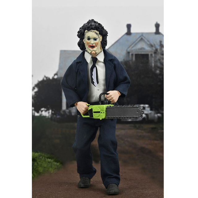 Texas Chainsaw Massacre Clothed Action Figure Leatherface (Pretty Woman Mask) 50th Anniversary 20cm