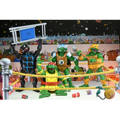 Teenage Mutant Ninja Turtles (Archie Comics) Action Figures 4-Pack Stump Wrestling Turtles 18cm Teenage Mutant Ninja Turtles (Archie Comics) Action Figures 4-Pack Stump Wrestling Turtles 18cm