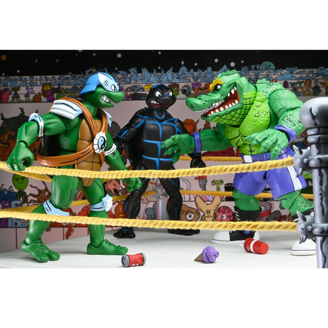 Teenage Mutant Ninja Turtles (Archie Comics) Action Figures 4-Pack Stump Wrestling Turtles 18cm Teenage Mutant Ninja Turtles (Archie Comics) Action Figures 4-Pack Stump Wrestling Turtles 18cm