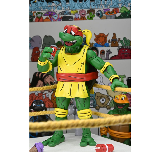 Teenage Mutant Ninja Turtles (Archie Comics) Action Figures 4-Pack Stump Wrestling Turtles 18cm Teenage Mutant Ninja Turtles (Archie Comics) Action Figures 4-Pack Stump Wrestling Turtles 18cm