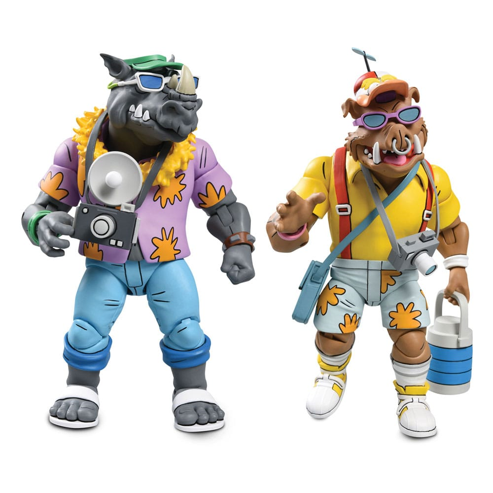 NECA TMNT Vacation Bebop and Rocksteady afbeelding