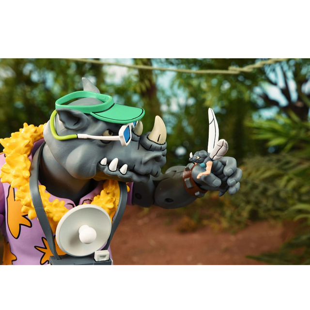 Teenage Mutant Ninja Turtles (Cartoon 1980) Action Figure 2 Pack Vacation Bebop and Rocksteady 18cm