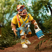 Teenage Mutant Ninja Turtles (Cartoon 1980) Action Figure 2 Pack Vacation Bebop and Rocksteady 18cm