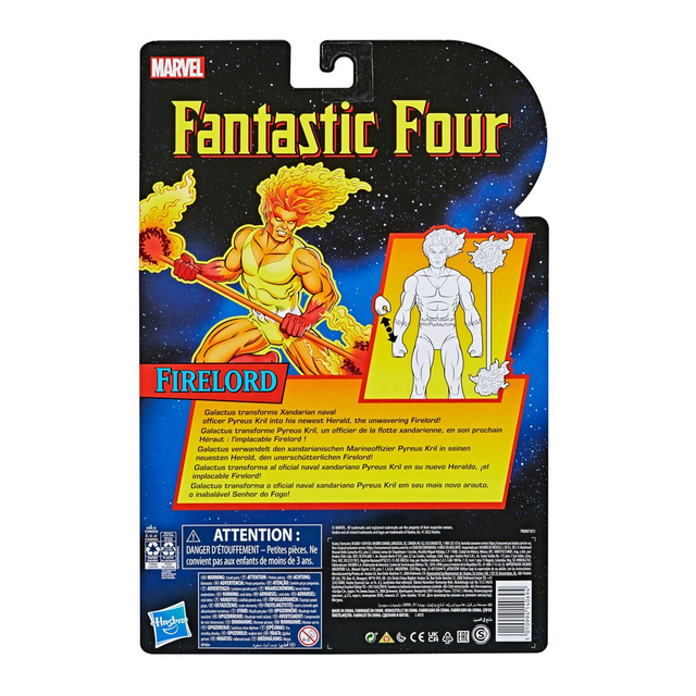 Fantastic Four Marvel Legends Firelord  Action Figure 15cm