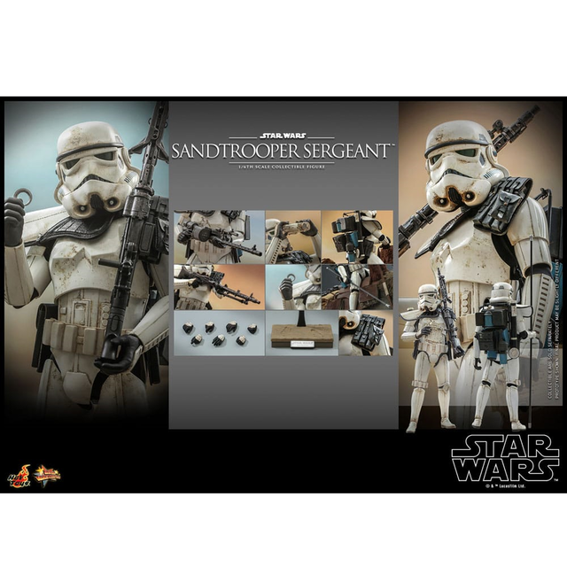 Star Wars: Episode IV Action Figure 1/6 Sandtrooper Sergeant 30cm