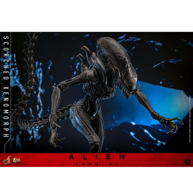 Alien: Romulus Movie Masterpiece Action Figure 1/6 Scorched Xenomorph 44cm