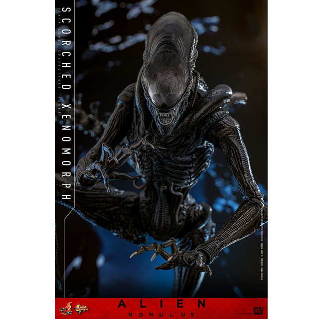 Alien: Romulus Movie Masterpiece Action Figure 1/6 Scorched Xenomorph 44cm