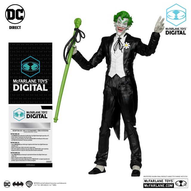 DC Direct McFarlane Digital The Joker (DC: The Silver Age) 18cm
