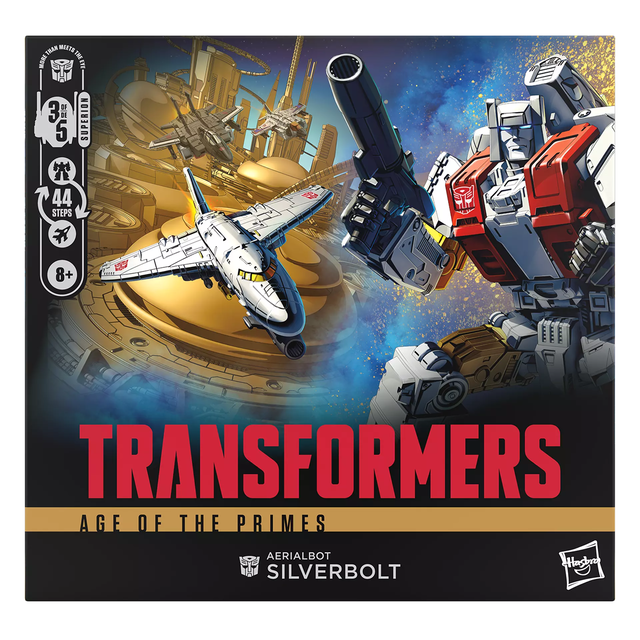 Transformers: Age of the Primes Commander Class Aerialbot Silverbolt 17,5cm Transformers: Age of the Primes Commander Class Aerialbot Silverbolt 17,5cm