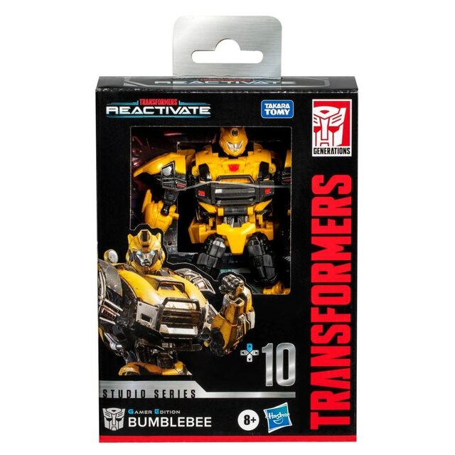 Transformers Gamer Edition 10 Studio Series Deluxe Class Transformers: Reactivate Bumblebee