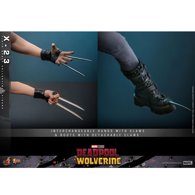 Deadpool & Wolverine Movie Masterpiece X-23 Action Figure 27cm