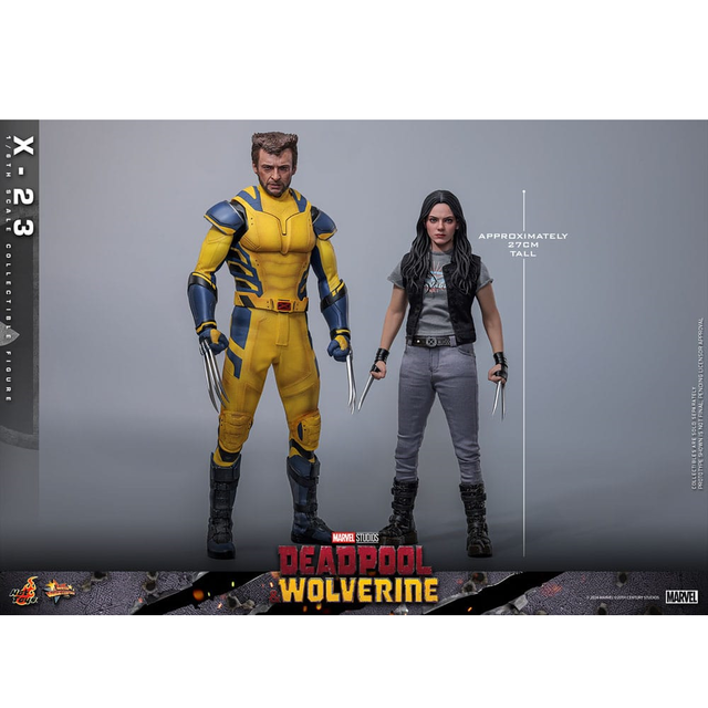 Deadpool & Wolverine Movie Masterpiece X-23 Action Figure 27cm