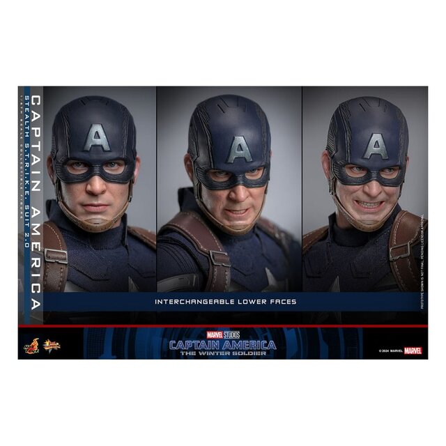 Captain America: The Winter Soldier Movie Masterpiece Action Figure 1/6 Captain America 2.0 (Stealth S.T.R.I.K.E. Suit) 31cm Captain America: The Winter Soldier Movie Masterpiece Action Figure 1/6 Captain America 2.0 (Stealth S.T.R.I.K.E. Suit) 31cm