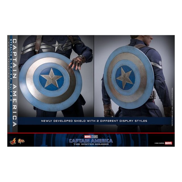 Captain America: The Winter Soldier Movie Masterpiece Action Figure 1/6 Captain America 2.0 (Stealth S.T.R.I.K.E. Suit) 31cm Captain America: The Winter Soldier Movie Masterpiece Action Figure 1/6 Captain America 2.0 (Stealth S.T.R.I.K.E. Suit) 31cm