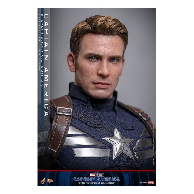 Captain America: The Winter Soldier Movie Masterpiece Action Figure 1/6 Captain America 2.0 (Stealth S.T.R.I.K.E. Suit) 31cm Captain America: The Winter Soldier Movie Masterpiece Action Figure 1/6 Captain America 2.0 (Stealth S.T.R.I.K.E. Suit) 31cm