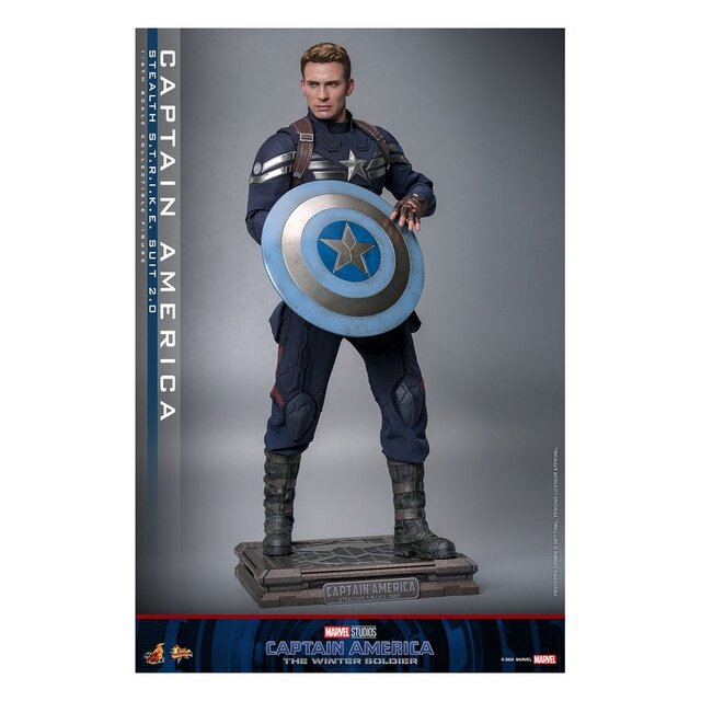 Captain America: The Winter Soldier Movie Masterpiece Action Figure 1/6 Captain America 2.0 (Stealth S.T.R.I.K.E. Suit) 31cm Captain America: The Winter Soldier Movie Masterpiece Action Figure 1/6 Captain America 2.0 (Stealth S.T.R.I.K.E. Suit) 31cm