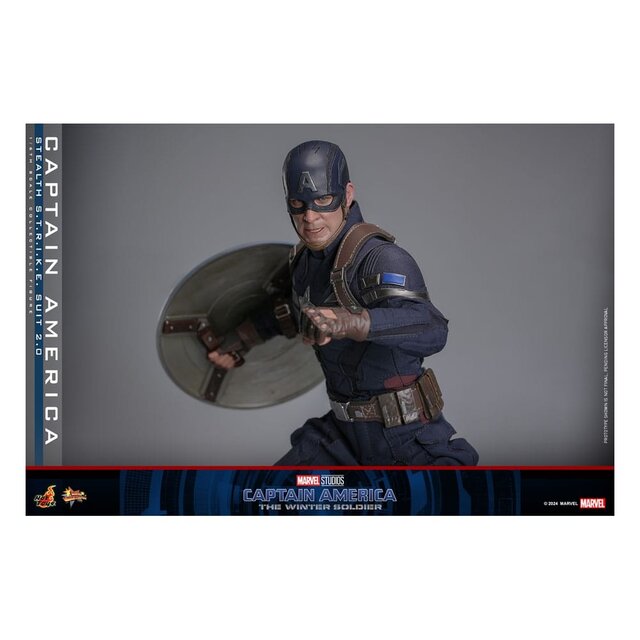 Captain America: The Winter Soldier Movie Masterpiece Action Figure 1/6 Captain America 2.0 (Stealth S.T.R.I.K.E. Suit) 31cm Captain America: The Winter Soldier Movie Masterpiece Action Figure 1/6 Captain America 2.0 (Stealth S.T.R.I.K.E. Suit) 31cm