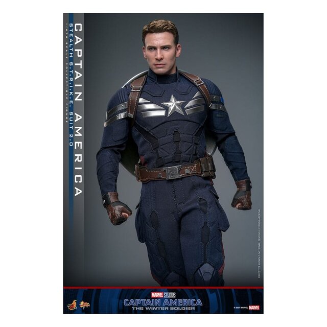 Captain America: The Winter Soldier Movie Masterpiece Action Figure 1/6 Captain America 2.0 (Stealth S.T.R.I.K.E. Suit) 31cm Captain America: The Winter Soldier Movie Masterpiece Action Figure 1/6 Captain America 2.0 (Stealth S.T.R.I.K.E. Suit) 31cm