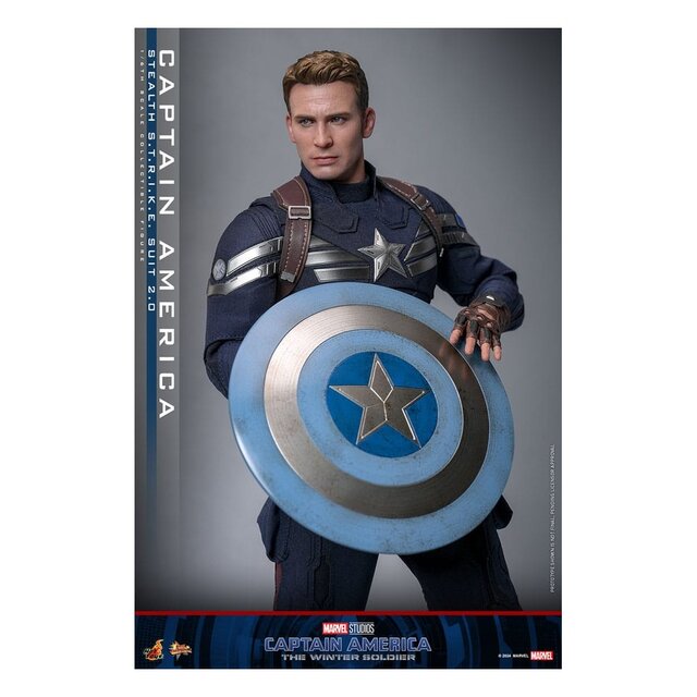 Captain America: The Winter Soldier Movie Masterpiece Action Figure 1/6 Captain America 2.0 (Stealth S.T.R.I.K.E. Suit) 31cm Captain America: The Winter Soldier Movie Masterpiece Action Figure 1/6 Captain America 2.0 (Stealth S.T.R.I.K.E. Suit) 31cm