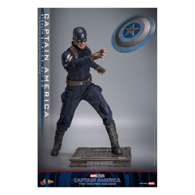 Captain America: The Winter Soldier Movie Masterpiece Action Figure 1/6 Captain America 2.0 (Stealth S.T.R.I.K.E. Suit) 31cm Captain America: The Winter Soldier Movie Masterpiece Action Figure 1/6 Captain America 2.0 (Stealth S.T.R.I.K.E. Suit) 31cm
