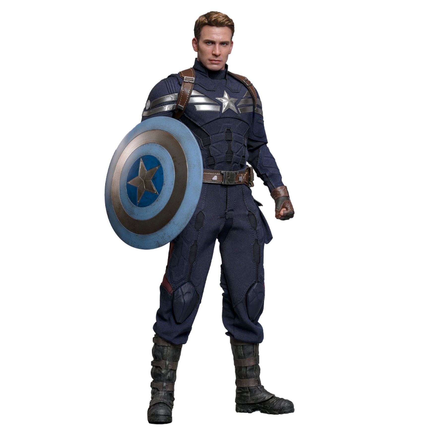 Figurine Hot Toys Captain America Soldat De L'hiver Veuve Noire MMS239 - Occasion