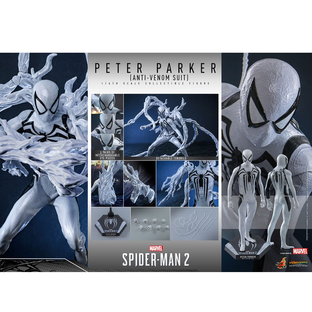 Spider-Man 2 Video Game Masterpiece Action Figure 1/6 Peter Parker (Anti-Venom Suit) 30cm Spider-Man 2 Video Game Masterpiece Action Figure 1/6 Peter Parker (Anti-Venom Suit) 30cm