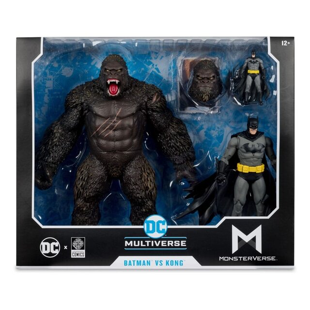 DC Multiverse Action Figures 2-Pack Batman vs Kong 29cm