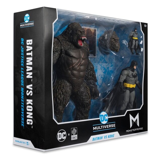 DC Multiverse Action Figures 2-Pack Batman vs Kong 29cm