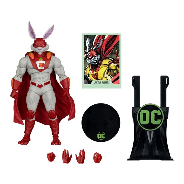 McFarlane Collector Edition Captain Carrot (Justice League Incarnate) Glow in the Dark 18cm McFarlane Collector Edition Captain Carrot (Justice League Incarnate) Glow in the Dark 18cm
