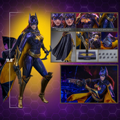 Batman Arkham Knight Videogame Masterpiece Action Figure 1/6 Batgirl (Purple and Gold Version) Exclusive 30cm Batman Arkham Knight Videogame Masterpiece Action Figure 1/6 Batgirl (Purple and Gold Version) Exclusive 30cm