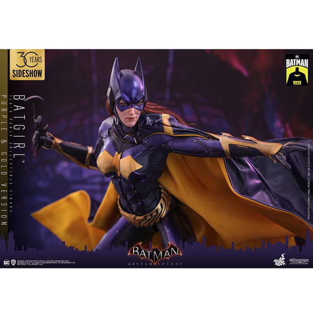 Batman Arkham Knight Videogame Masterpiece Action Figure 1/6 Batgirl (Purple and Gold Version) Exclusive 30cm Batman Arkham Knight Videogame Masterpiece Action Figure 1/6 Batgirl (Purple and Gold Version) Exclusive 30cm