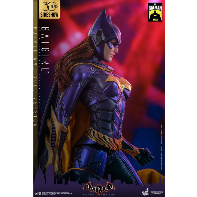 Batman Arkham Knight Videogame Masterpiece Action Figure 1/6 Batgirl (Purple and Gold Version) Exclusive 30cm Batman Arkham Knight Videogame Masterpiece Action Figure 1/6 Batgirl (Purple and Gold Version) Exclusive 30cm