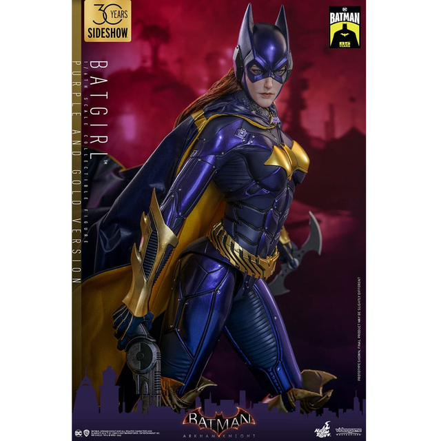 Batman Arkham Knight Videogame Masterpiece Action Figure 1/6 Batgirl (Purple and Gold Version) Exclusive 30cm Batman Arkham Knight Videogame Masterpiece Action Figure 1/6 Batgirl (Purple and Gold Version) Exclusive 30cm
