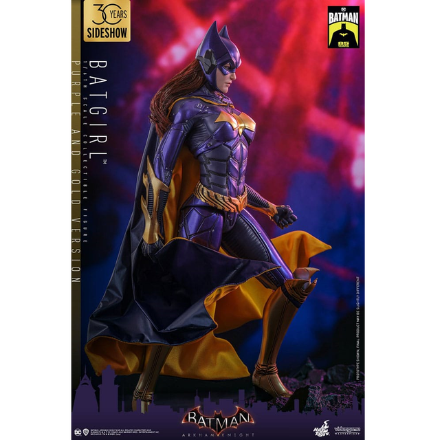 Batman Arkham Knight Videogame Masterpiece Action Figure 1/6 Batgirl (Purple and Gold Version) Exclusive 30cm Batman Arkham Knight Videogame Masterpiece Action Figure 1/6 Batgirl (Purple and Gold Version) Exclusive 30cm