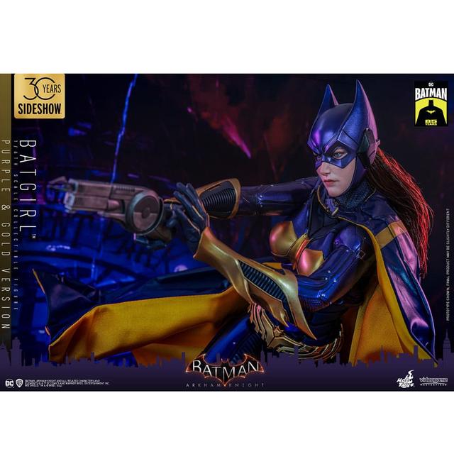 Batman Arkham Knight Videogame Masterpiece Action Figure 1/6 Batgirl (Purple and Gold Version) Exclusive 30cm Batman Arkham Knight Videogame Masterpiece Action Figure 1/6 Batgirl (Purple and Gold Version) Exclusive 30cm
