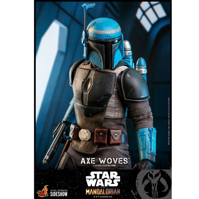 Star Wars The Mandalorian Action Figure 1/6 Axe Woves 30cm