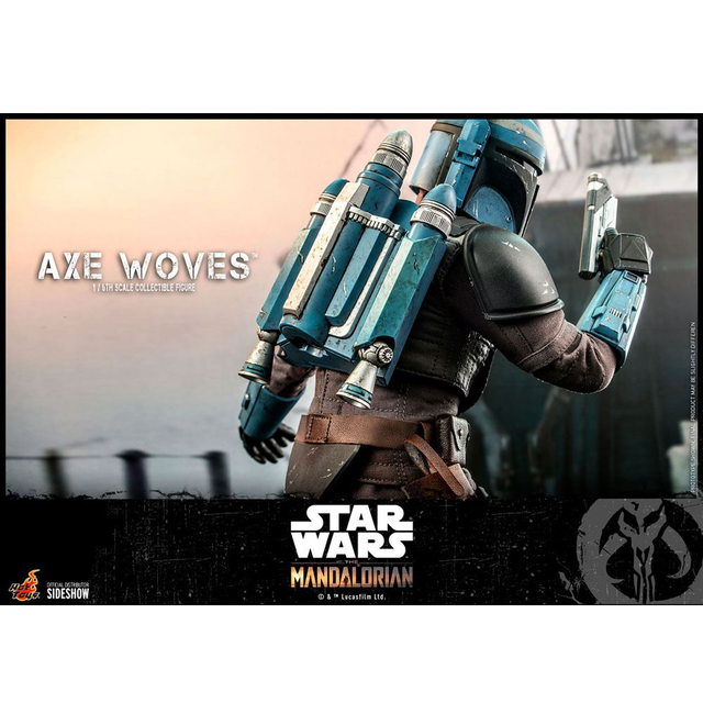Star Wars The Mandalorian Action Figure 1/6 Axe Woves 30cm