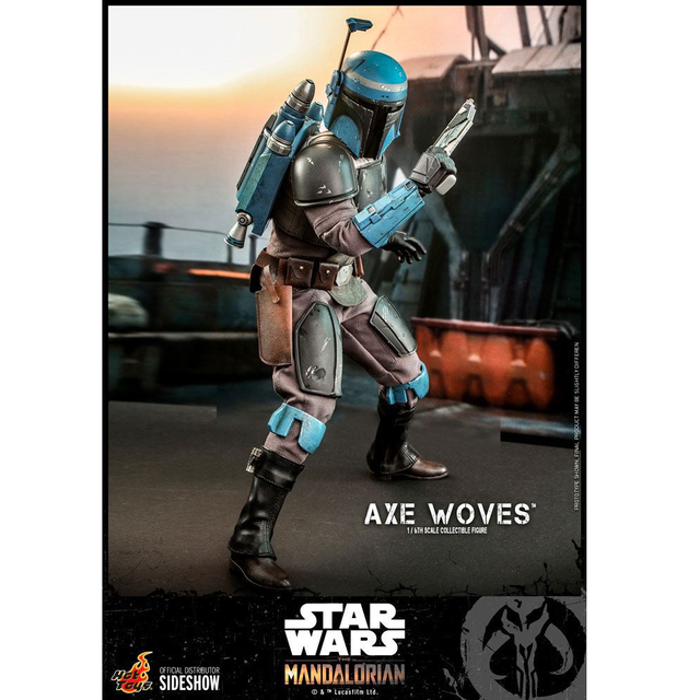 Star Wars The Mandalorian Action Figure 1/6 Axe Woves 30cm