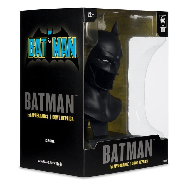 Batman DC Direct Mini Replica 1/3 Batman Cowl (Detective Comics #27) (1st Appearance) 18cm