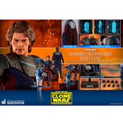 Star Wars The Clone Wars Action Figure 1/6 Anakin Skywalker & STAP 31cm