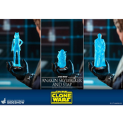 Star Wars The Clone Wars Action Figure 1/6 Anakin Skywalker & STAP 31cm