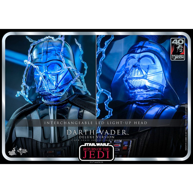 Star Wars: Episode VI 40th Anniversary Action Figure 1/6 Darth Vader Deluxe Version 35cm Star Wars: Episode VI 40th Anniversary Action Figure 1/6 Darth Vader Deluxe Version 35cm