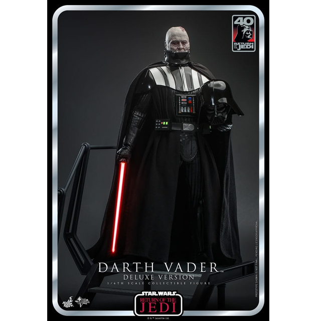 Star Wars: Episode VI 40th Anniversary Action Figure 1/6 Darth Vader Deluxe Version 35cm Star Wars: Episode VI 40th Anniversary Action Figure 1/6 Darth Vader Deluxe Version 35cm