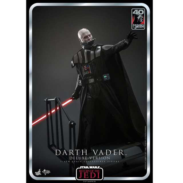 Star Wars: Episode VI 40th Anniversary Action Figure 1/6 Darth Vader Deluxe Version 35cm Star Wars: Episode VI 40th Anniversary Action Figure 1/6 Darth Vader Deluxe Version 35cm