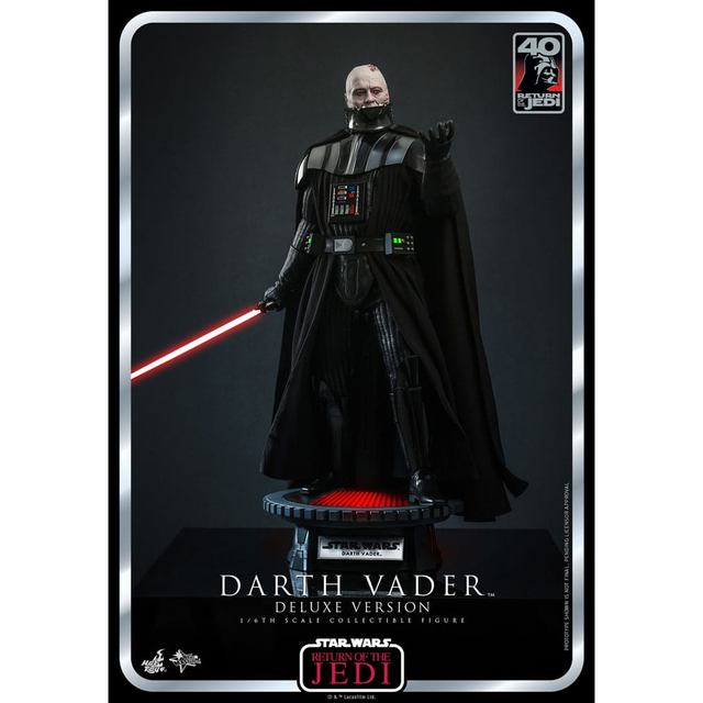 Star Wars: Episode VI 40th Anniversary Action Figure 1/6 Darth Vader Deluxe Version 35cm Star Wars: Episode VI 40th Anniversary Action Figure 1/6 Darth Vader Deluxe Version 35cm