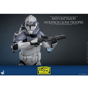 Star Wars The Clone Wars Action Figure 1/6 104th Battalion Wolfpack Clone Trooper 30cm