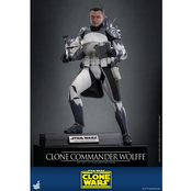 Star Wars: The Clone Wars Action Figure 1/6 Clone Commander Wolffe 30cm