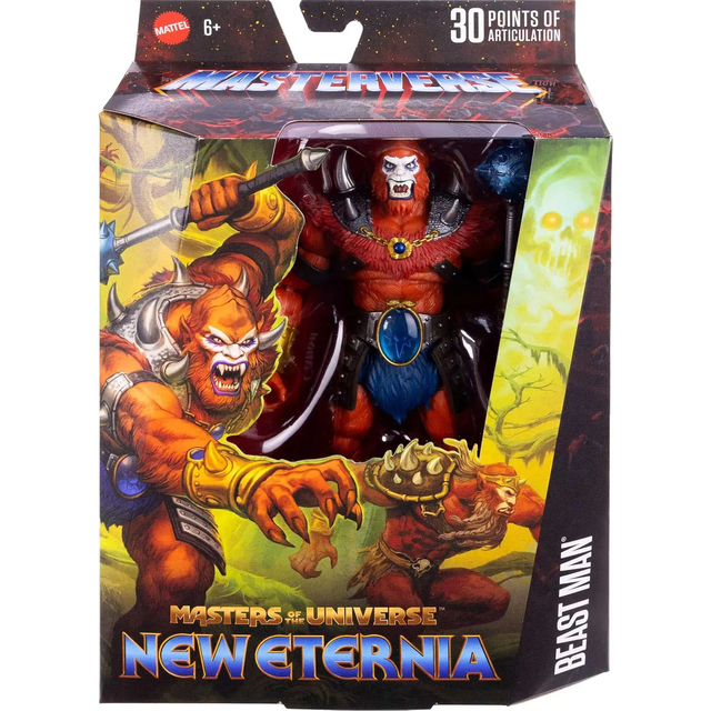 Masters of the Universe New Eternia Masterverse Action Figure Beast Man 18cm Masters of the Universe New Eternia Masterverse Action Figure Beast Man 18cm