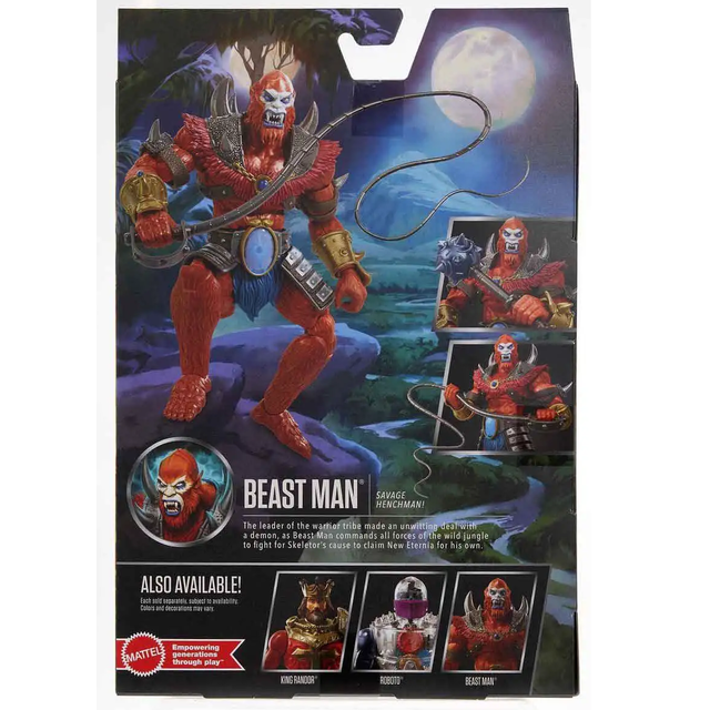 Masters of the Universe New Eternia Masterverse Action Figure Beast Man 18cm Masters of the Universe New Eternia Masterverse Action Figure Beast Man 18cm